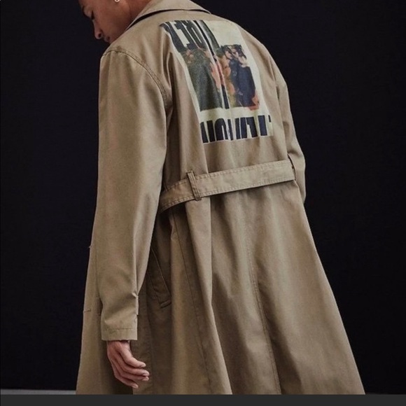 mens urban trench coat